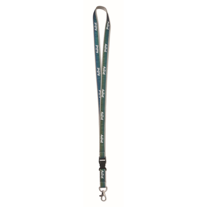 Lanyard iridiscente personalizado